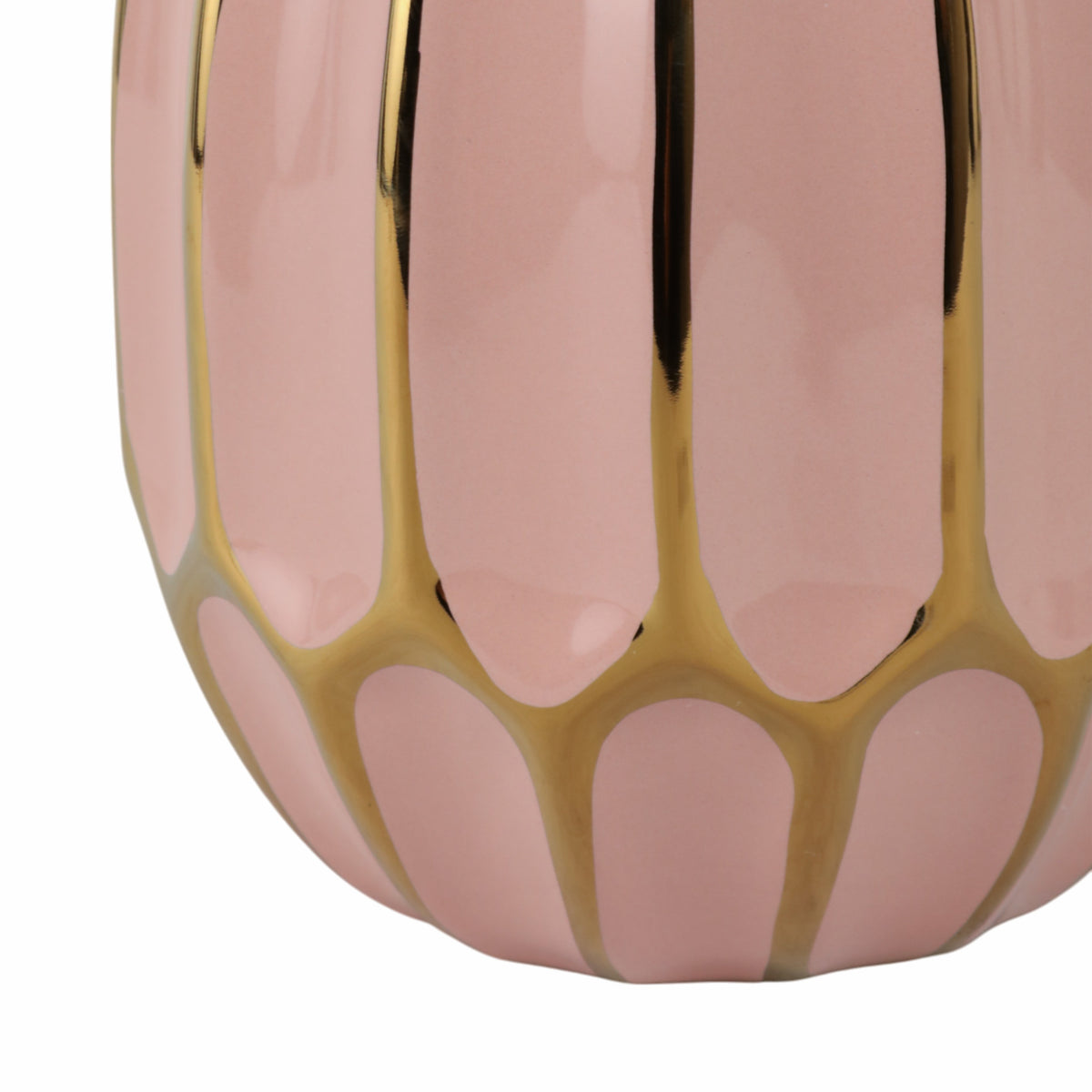 Calvinham Pink/Gold Vase