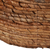 Sciots Camp Natural Scallop Edge Oval Baskets (Set of 3)
