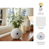 Lochford White/Blue Vase