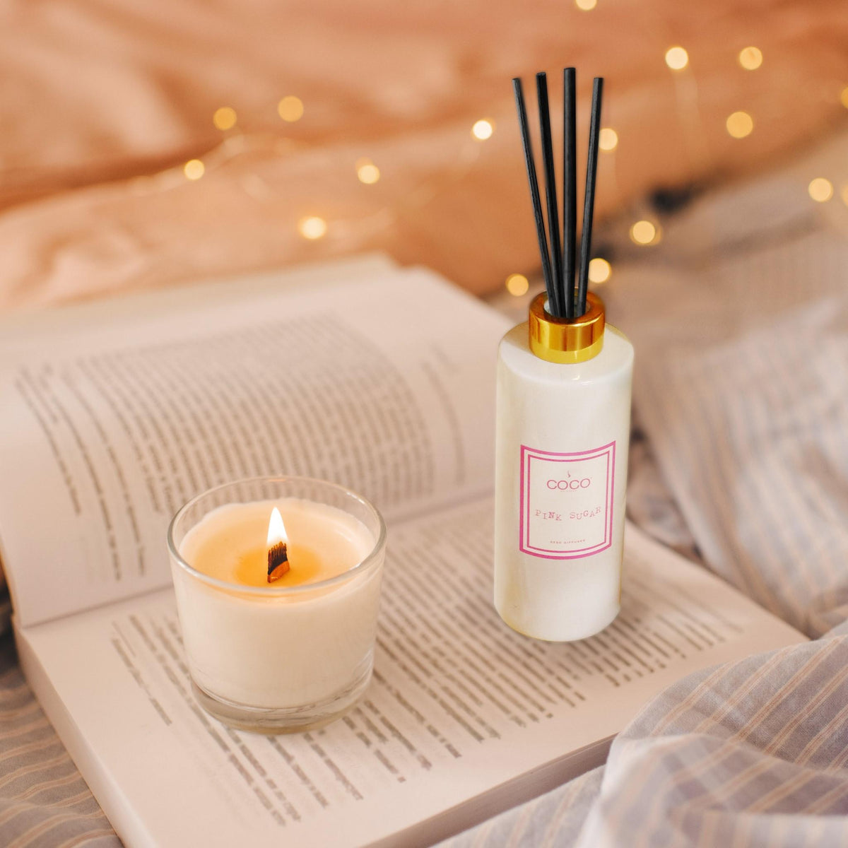 5oz Pink Sugar Reed Diffuser - Ornate Home