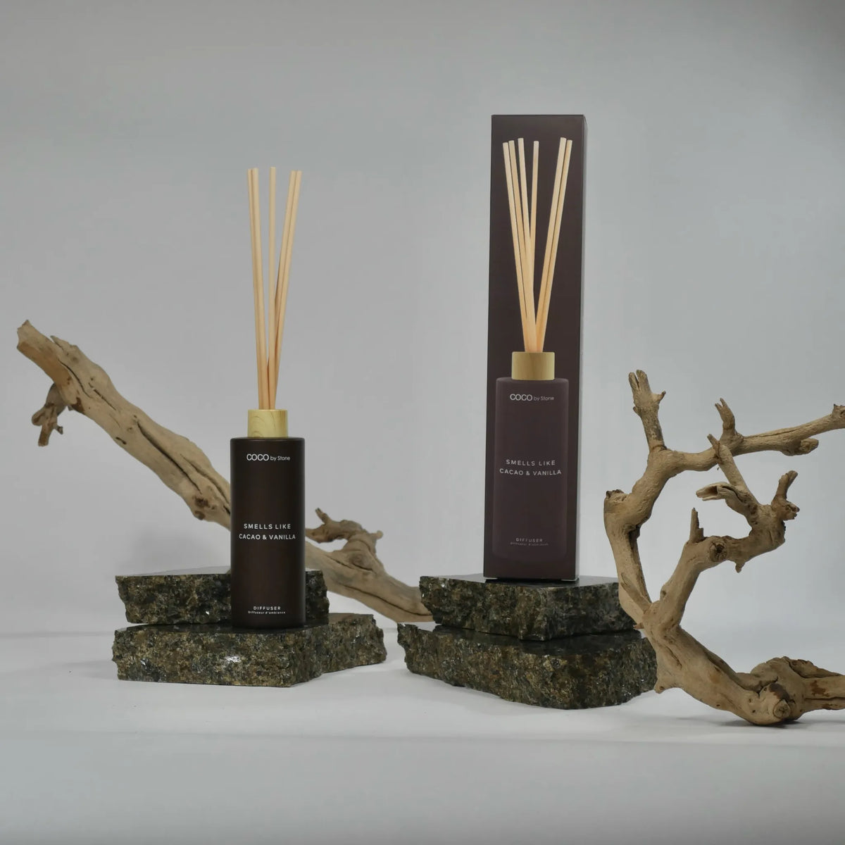 5oz Smells Like Cacao & Vanilla Reed Diffuser - Ornate Home