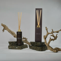 5oz Smells Like Cacao & Vanilla Reed Diffuser - Ornate Home