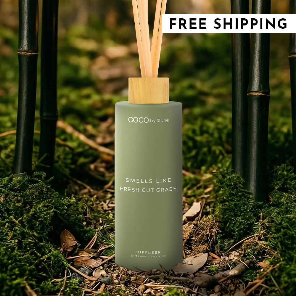 5oz Smells Like Fresh Cut Grass Reed Diffuser - Ornate Home