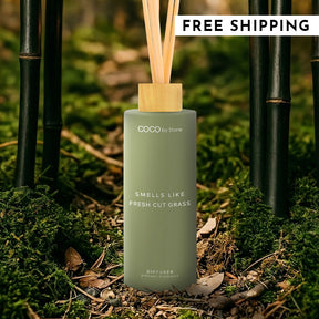 5oz Smells Like Fresh Cut Grass Reed Diffuser - Ornate Home