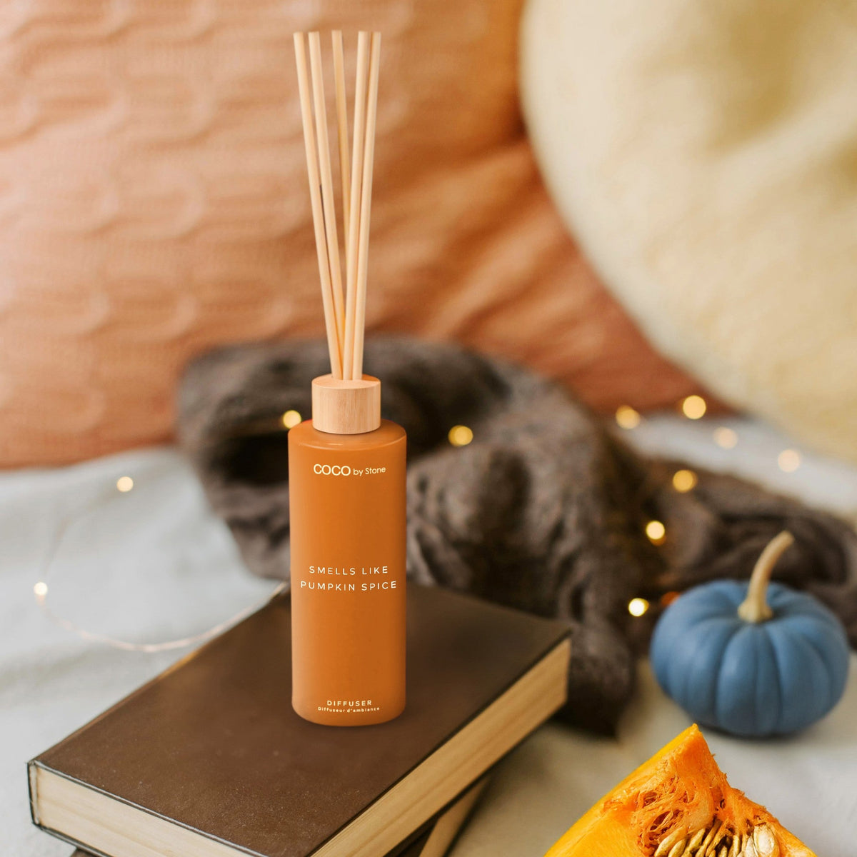 5oz Smells Like Pumpkin Spice Reed Diffuser - Ornate Home