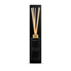 5oz Smells Like Talc Leather & Tobacco Reed Diffuser - Ornate Home