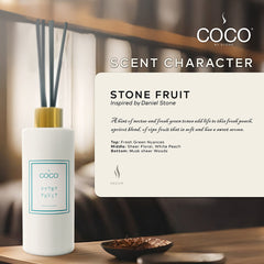 5oz Stone Fruit Reed Diffuser - Ornate Home