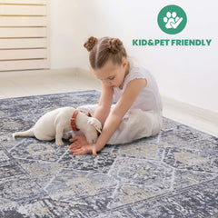 Payas Non-Shedding Indoor Area Rug 5' x 7' - Ornate Home