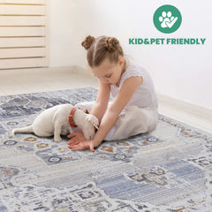 Payas Non-Shedding Indoor Area Rug 5' x 7' - Ornate Home