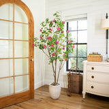 6' Artificial Dogwood Tree with Real Touch Leaves - Ornate Home