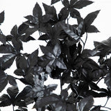 6' Artificial Halloween Black Maple Tree with Natural Trunk