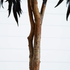 6' Artificial Halloween Black Willow Tree - Ornate Home