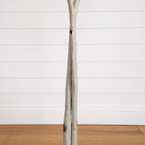 6’ Autumn Paper Birch Artificial Fall Tree