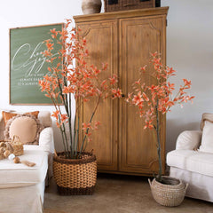 6’ Autumn Pieris Artificial Fall Tree - Ornate Home