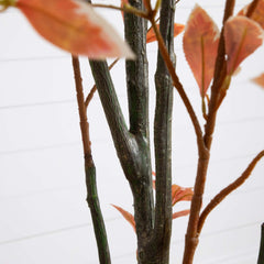 6’ Autumn Pieris Artificial Fall Tree - Ornate Home