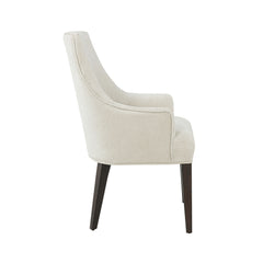6-Piece Beever Dining Chair and Arm Chair in Cream - Ornate Home