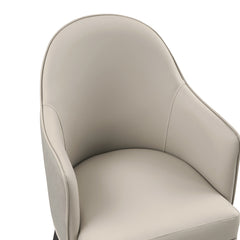 6-Piece Hillman Dining Chair and Arm Chair in Light Grey - Ornate Home