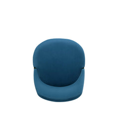 6-Piece Kara Dining Side and Arm Chairs in Blue - Ornate Home