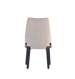 6-Piece Kara Dining Side and Arm Chairs in Light Grey - Ornate Home