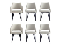 6-Piece Tremont Dining Chair in Stone - Ornate Home