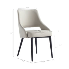 6-Piece Tremont Dining Chair in Stone - Ornate Home