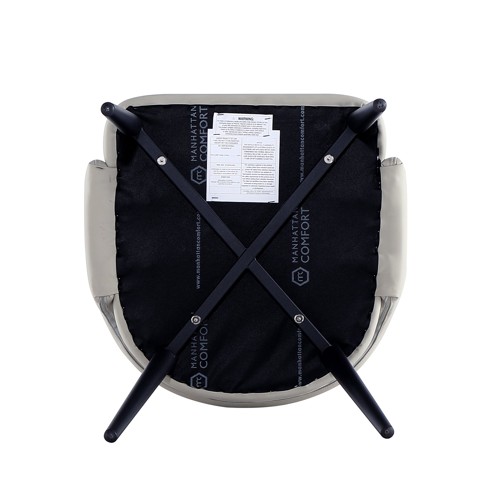 6-Piece Tremont Dining Chair in Stone - Ornate Home