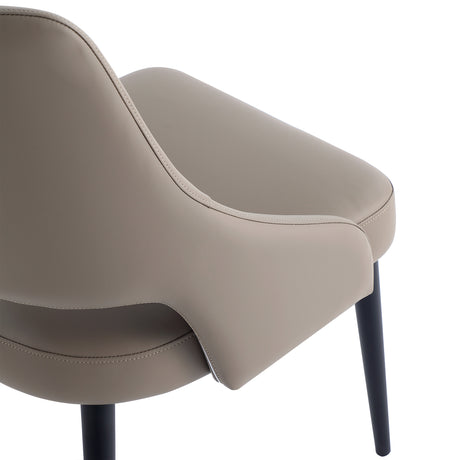 6-Piece Tremont Dining Chair in Taupe - Ornate Home