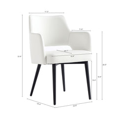6-Piece Tremont Dining Chair in White - Ornate Home