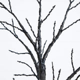 6'  Pre-Lit Artificial Halloween Twig Tree with 480 Orange & Purple LED Lights