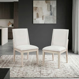 Tundra White Side Chair