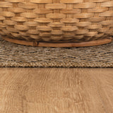 Woolen Natural Easy Jute-Look Rug | Indoor/Outdoor Washable