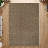 Woolen Natural Easy Jute-Look Rug | Indoor/Outdoor Washable