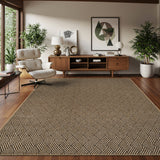 Woolen Natural Easy Jute-Look Rug | Indoor/Outdoor Washable