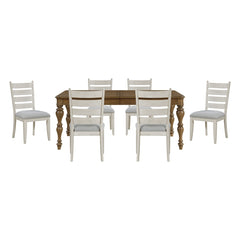 Wyatt Silver 7pc Dining Set