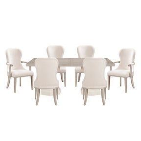 Lofton Beige 7pc Dining Set