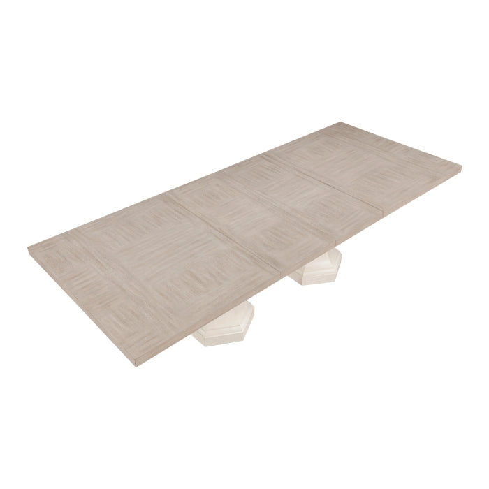 Lofton Beige 9pc Dining Set