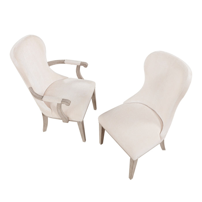 Lofton Beige 9pc Dining Set