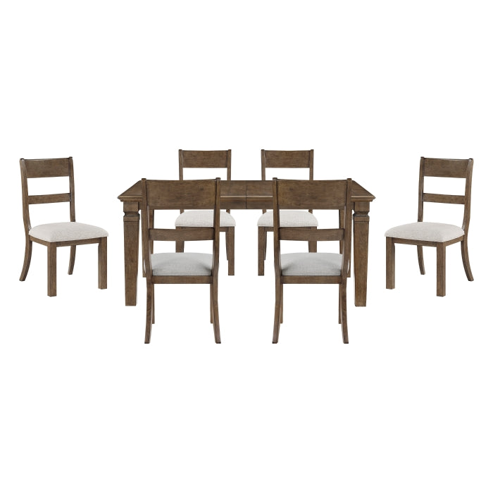 Quinn Gray 7pc Dining Set