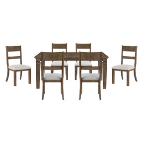 Quinn Gray 7pc Dining Set