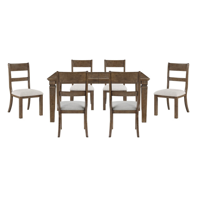 Quinn Gray 7pc Dining Set
