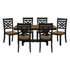 Tyler Charcoal 7pc Dining Set