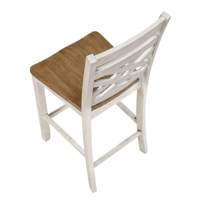 Tyler Beige 5-Piece Pack Counter Height Set