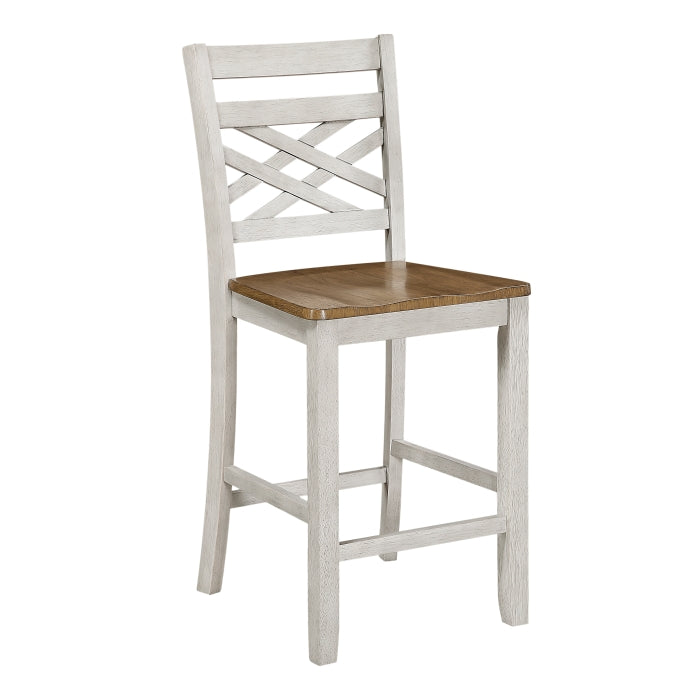 Tyler Beige 5-Piece Pack Counter Height Set