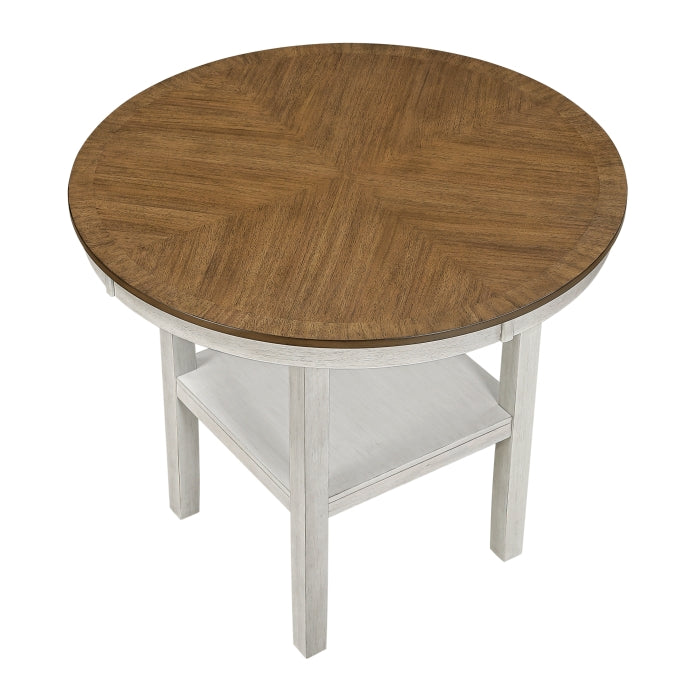Tyler Beige 5-Piece Pack Counter Height Set