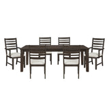 Victoria Gray 7pc Dining Set