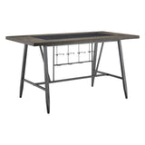Foundry Gray 7pc Dining Set