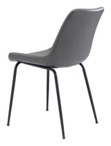 Byron Gray Dining Chair (Set of 2)