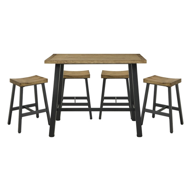 Braddock Gray 5pc Dining Set