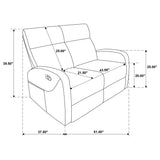 Hamilton Sand 2-Piece Chenille Manual Reclining Sofa Set