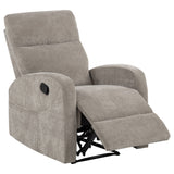 Hamilton Sand 3-Piece Chenille Manual Reclining Sofa Set